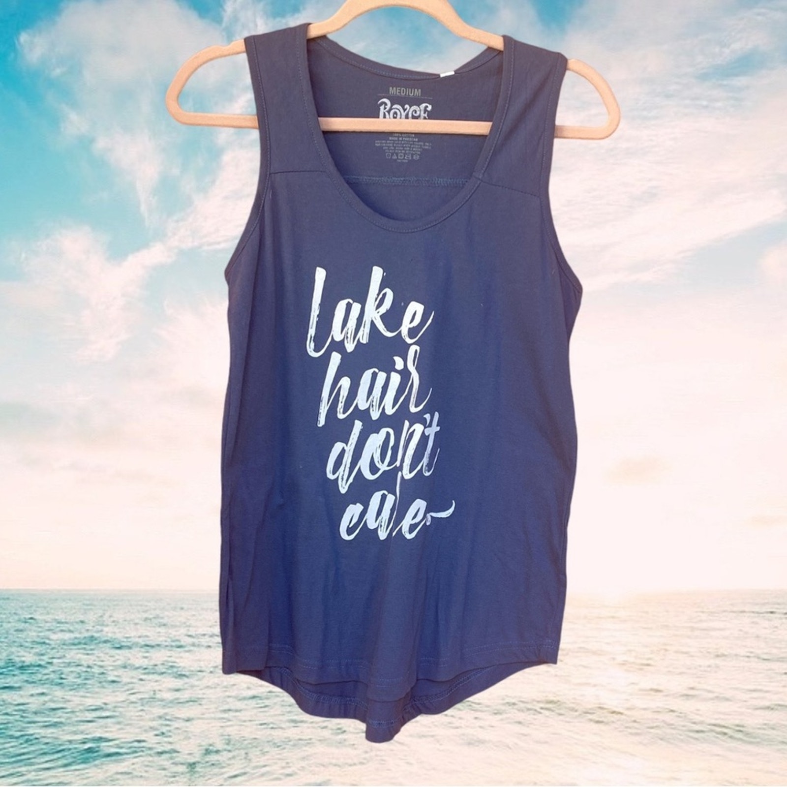 New Royce Brand Lake Hair Dont Care Tank